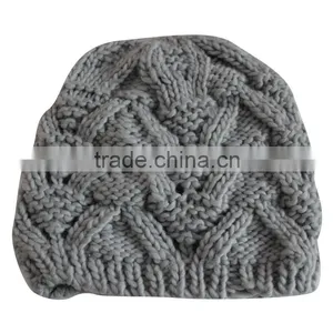 Customized Plain Color no Cuff Polar Fleece and Acrylic Man Winter Cap thumbnail-2