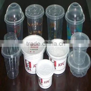 Disposable Plastic Glass Equipments /Disposable Snack And Plastic Cup Extruder Machinery thumbnail-3