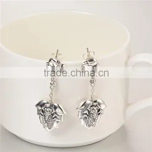 Guangzhou Wholesale Silver Jewelry New Fashion Woman'S Earrings thumbnail-2