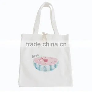 Cute Pictures Canvas Shopping Bag,wholesale Cheap Shopping Bag Handle thumbnail-2