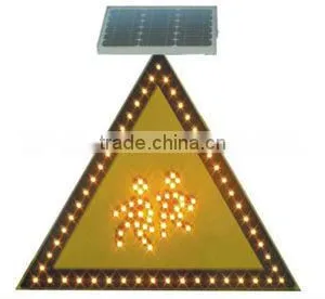 Solar LED Traffic Sign( Pay Attention to Children) thumbnail-1