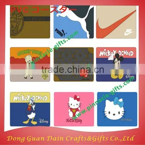 New Fashion Cheap Promotional Pvc Coasters thumbnail-4
