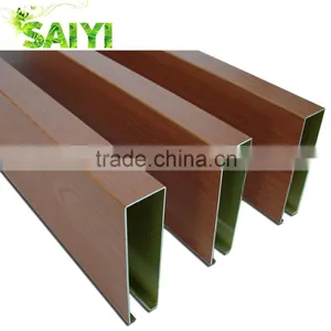 Wooden Finish Aluminium and Building Materials Baffle Tube Com Website thumbnail-4