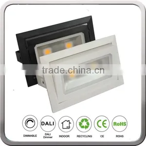 Recessed Gimbal Led Rectangular Led Shop Lighter 45w Led Down Light 40w thumbnail-1