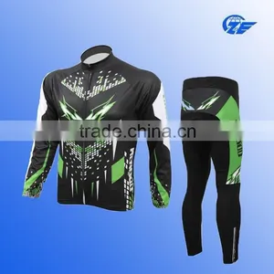 2015 Fashion Sublimation Top Grade Custom Cycling Jersey Cheap Tracksuit for Wholesale thumbnail-1