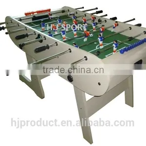 Standing Foldable Wooden Foosball Table Kicker Table Game With 4 Pcs Ball thumbnail-1