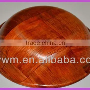 Olive Wood Made,Brown Salad Bowl,Wooden Bowl thumbnail-2