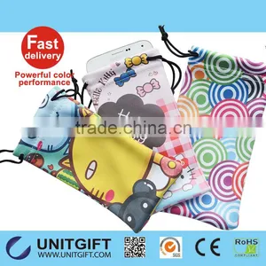 Microfiber Drawstring Lens Pouch for Jewelry Pouch thumbnail-5