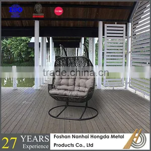 Aluminum Patio Swing Rattan Egg Chair thumbnail-1