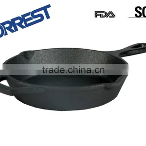 Cast Iron Preseasoned Skillet and Pizza Pan thumbnail-1