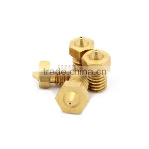 2mm Diameter 3D Printer Full Metal E3D M6 Nozzle thumbnail-1
