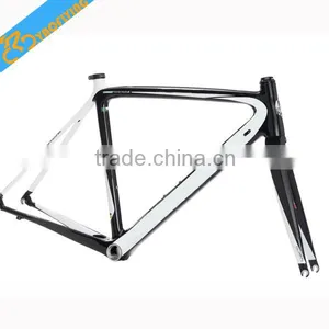 Lightweight 1400g China Bike Carbon Road Frame, UD Matte Glossy Carbon Frame Road Bicycle Frame,T700 700C Carbon Frame thumbnail-1
