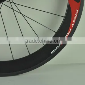 50mm FFWD Colored Carbon Fiber Disc Brake Cover Road Bicycle Wheels for Sale,700c Spoke Carbon Road Bike Wheels thumbnail-6