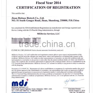 CE,FDA Certified Clinical Biochemistry Analyzer-300 Test/Automatic Biochemical Analyzer ( CE,FDA Certificate) thumbnail-6
