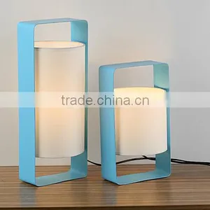 Metal Body With Fabric Lampshade Table Lamp Read Desk Lamp thumbnail-2