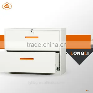 Short Smart Lateral KD 2 Drawer Office Filing Cabinet thumbnail-3