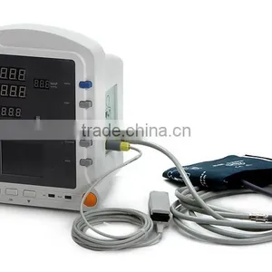 Competitive Price Vital Sign NIBP SpO2 Monitoring Adult Pediatric and Neonatal Portable Multiparameter Patient Monitor China thumbnail-4