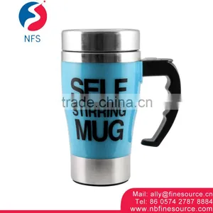 Self Stirring Coffee Mug Wholesale Stainless Steel Coffee Mug Print Thermal Mug thumbnail-1