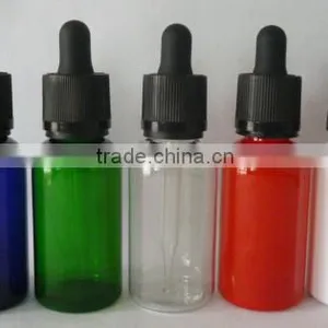 e Juice 30ml Pet Bottle Factory,plastic Clear 30ml Bottle With Glass Pipette,empty Round Bottle 1oz thumbnail-1