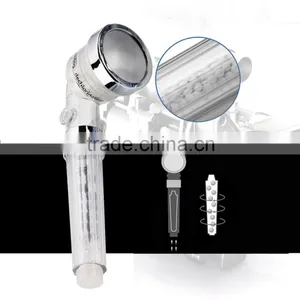 Strong Pressure ABS Plastic Negative Ion Hand Shower Head With Filter, Water Saving Hand Shower thumbnail-1