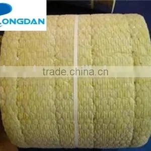 Cheap Price Thermal Insulation Basalt Rock Wool Blanket With Wire Mesh thumbnail-5