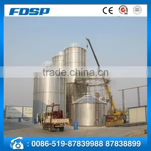 Galvanized Steel Grain Storage Silo, Animal Feed Storage Silos Made in China thumbnail-1