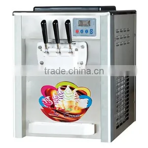 Table Type 2+1 Mixed Flavour Soft Ice Cream Machine thumbnail-1