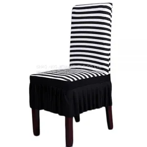 Black and White Chair Covers Home Half Chair Covers thumbnail-1