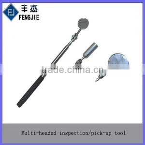 3-in-1 Telescopic Multi-headed Inspection Mirror/pick-up Tool thumbnail-3