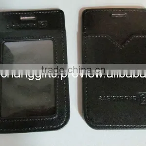 Hot Selling Leather Hard Business id Card Holder thumbnail-1