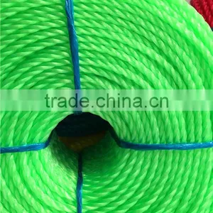 Colorful Braided 3 Or 4 Strand PP Polypropylene PE Rope Made In China thumbnail-6