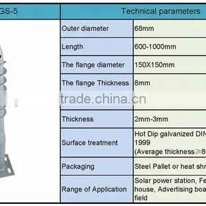 Hot Selling Solar Ground Screw thumbnail-5
