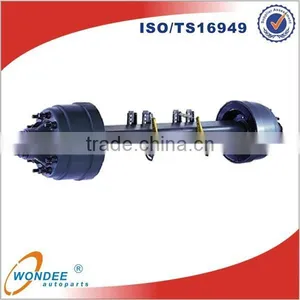 Square Beam 15 Ton Truck Trailer Parts Axle thumbnail-1