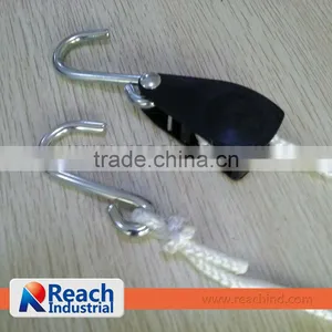 1/4" Boat Cover Cavers Rope Ratchet Tie Down thumbnail-2