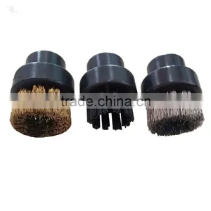 Brass Wire Mini Hair Brush With Plastic Handle thumbnail-3
