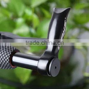 WAKE Paired Utility Black Handlebar Bar End Aluminum Alloy Glossy MTB Bike Rubber Lock-on Cover Bicycle Accessories Parts thumbnail-6