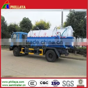 Small Size High Pressure Sewage Suction Tanker Truck on Hot Sale thumbnail-1