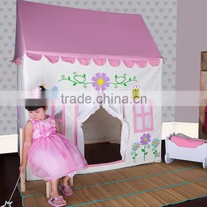 Wholesale Cotton Canvas Indoor Children Girl Princess Kids Cubby House Child Play Tent thumbnail-2