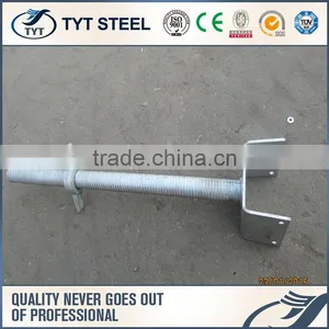Easy Handle Screw Jack With Swivel Base Plate Tianjin Factory thumbnail-1