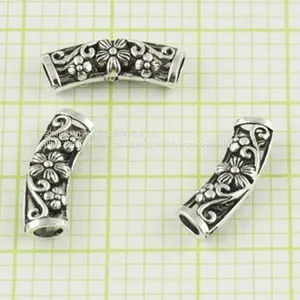 Hollow Curving Jewelry Tubes 925 Silver Accessories thumbnail-2