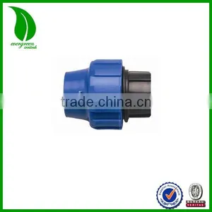 Factory High Quality Quality Blue PP Compression End Cap thumbnail-1