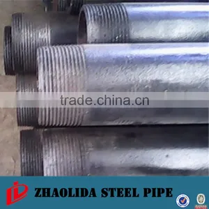 Brand New ASTM A53 q 235 Thread Galvanized Steel Round Pipe With High Quality thumbnail-1