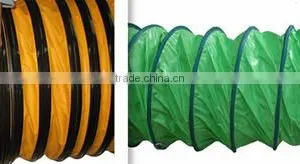 PVC Spiral Fire Retardant Flexible Air Duct Material thumbnail-1