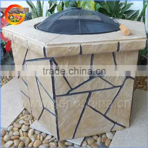 Wonderful Warming Garden Clay Fire Pit thumbnail-1