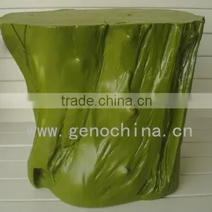 New Fiber Glass Stool Green Colore Stool thumbnail-1