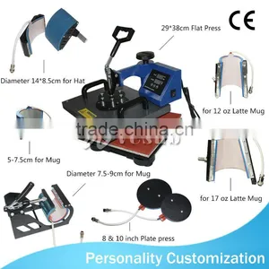 Combo 8 in 1 Heat Press Machine Element thumbnail-1