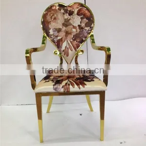 High Grade Rose Gold Dining Chair thumbnail-1