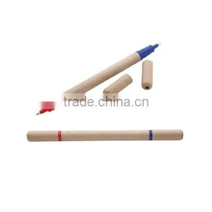New Arrival 2 in 1 Recycled Paper Ball Pen thumbnail-1