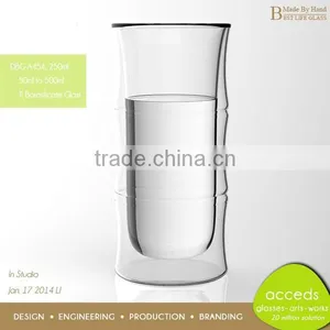 Heat-Resistant Custom New Funky Pyrex Clear Glass Water Mug thumbnail-1