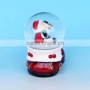 2017 Shoe Shape High Quality Christmas Snowball For Decoration thumbnail-2